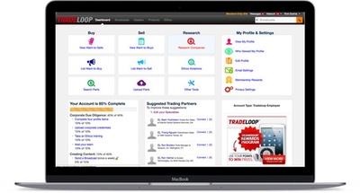 Tradeloop members-only site on Mac
